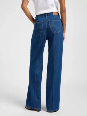 Lee Stella Wide Leg Jean Dark Eton Size 33x33