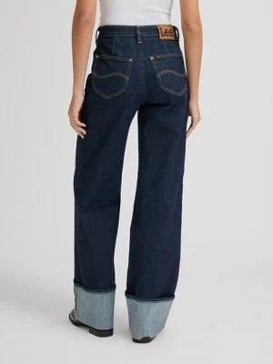 Lee Stella Selvedge Denim Wide Leg Jean Xion Size 33x33