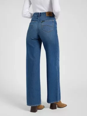 Lee Stella Wide Leg Jean Ink Pool Size 33x33