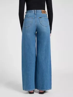 Lee Stella Wide Leg Jean Threaded Size 26x33