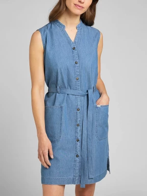 Lee Sukienka dżinsowa w kolorze błękitnym rozmiar: XL