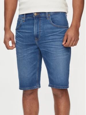 Lee Szorty jeansowe 5 Pocket 112349234 Niebieski Regular Fit
