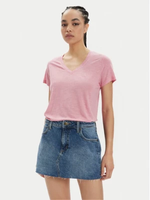Lee T-Shirt 112350202 Różowy Regular Fit