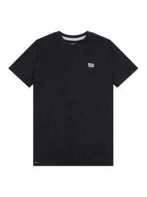 Lee T-Shirt Badge LEE0001 Czarny Regular Fit