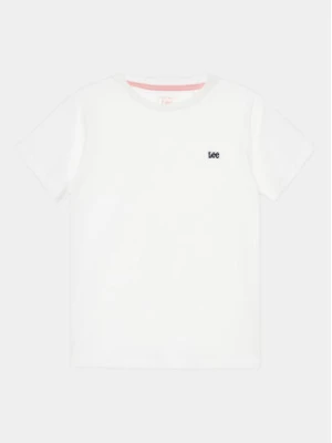 Lee T-Shirt Badge LEG5159 Biały Regular Fit