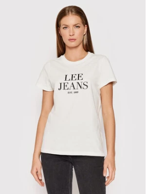 Lee T-Shirt Graphic Tee L41UFERR 112140053 Biały Regular Fit
