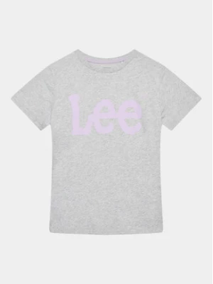 Lee T-Shirt Wobbly Graphic LEG5029 Szary Regular Fit