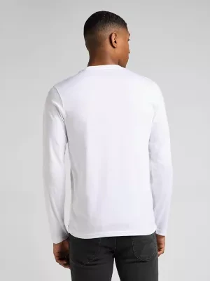 Lee Long Sleeve Slim Twin Pack Crew Tees Black White Size