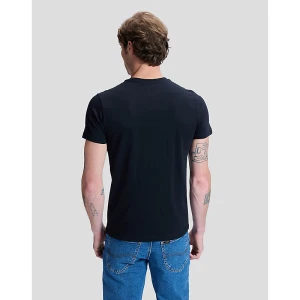 Lee Twin Pack Slim Crew Tee Black Size