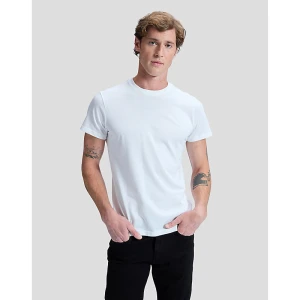 Lee Twin Pack Slim Crew Tee White Size