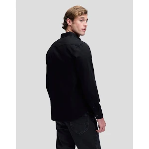 Lee Western Regular Lightweight Shirt Black Size