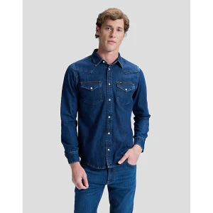 Lee Western Regular Lightweight Shirt Rinse Size