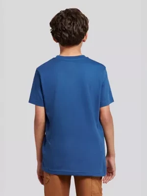 Lee Wobbly Graphic T-Shirt Dark Denim Size 9/10