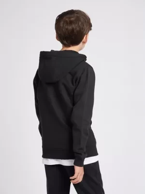 Lee Wobbly Graphic Zip Hoodie Black Size 14/15