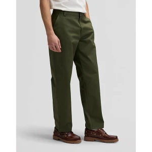 Lee Workwear Loose Lightweight Chino Trousers Oak Moss Size 38x34