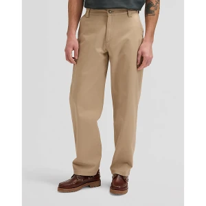 Lee Workwear Loose Lightweight Chino Trousers Perfect Khaki Size 38x34