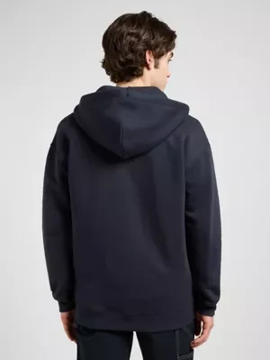 Lee Workwear Relaxed Full Zip Hoodie Rebel Navy Size