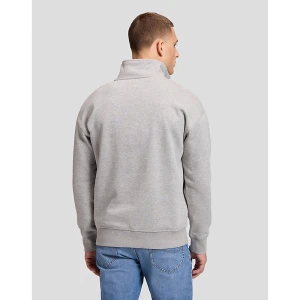 Lee Workwear Relaxed Half Zip Sweatshirt Grey Mele