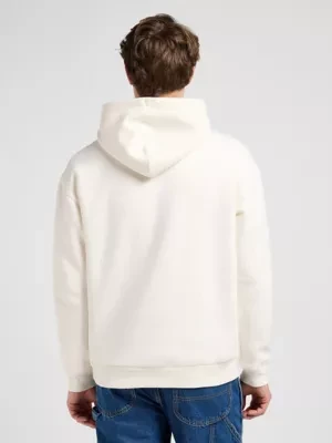 Lee Workwear Relaxed Hoodie Ecru Size