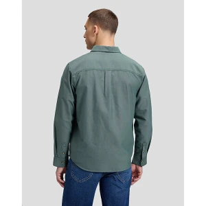 Lee Workwear Relaxed No Pocket Button Down Shirt Ponderosa Pine
