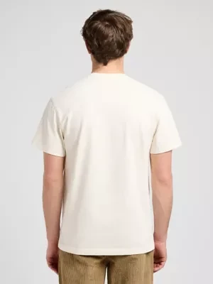 Lee Workwear Relaxed Pocket Tee Ecru Size