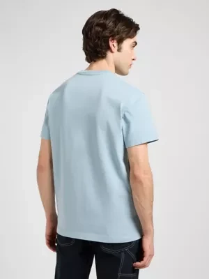 Lee Workwear Relaxed Pocket Tee Jet Stream Blue Size