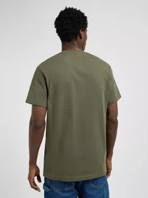 Lee Workwear Relaxed Tee Oak Moss Size