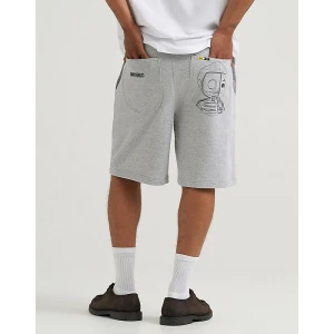 Lee x Mighty Jaxx Drawstring Short Heather Grey Size XSx00