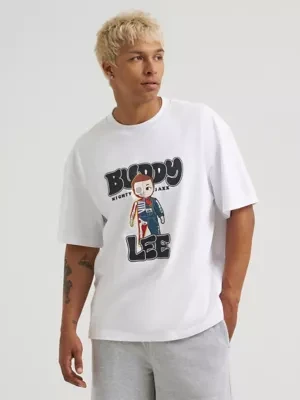 Lee x Mighty Jaxx XXRay Buddy Lee Graphic Tee White Size XSx00