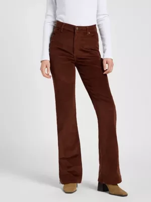 Lee Zipped Bootcut Corduroy Pant Luxe Brown Size 33x33