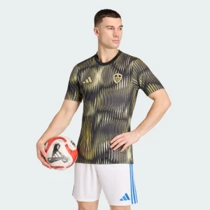 LEEDS UNITED 25 / 26 PRE MATCH SHIRT Adidas czarny