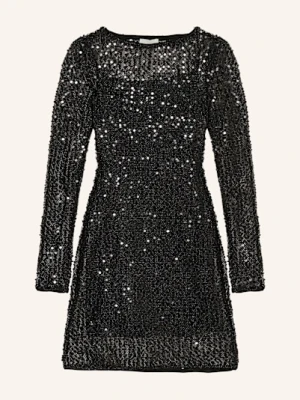 Leger By Lena Gercke Sukienka Koktajlowa Lino Z Siatki schwarz