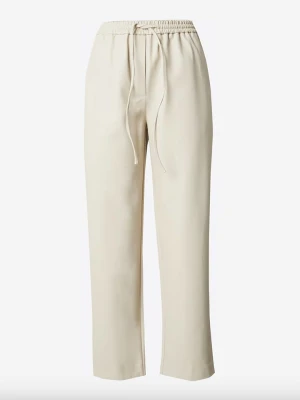 LeGer Spodnie "Caryl" w kolorze kremowym rozmiar: 40