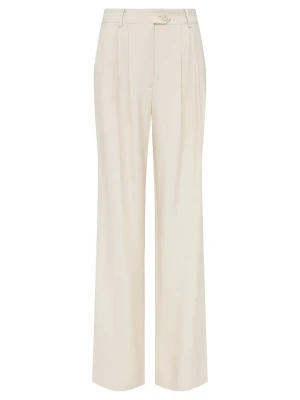 LeGer Spodnie "Edina" w kolorze kremowym rozmiar: 36