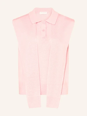 Leger Studio Dzianinowa Koszulka Darina rosa