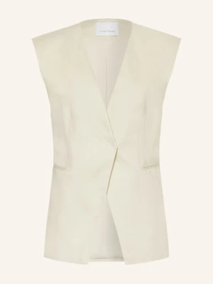 Leger Studio Kamizelka Typu Blezer Frej Z Lnem beige