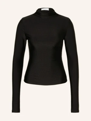 Leger Studio Koszulka Z Długim Rękawem Daniela Z Kamieniami Ozdobnymi schwarz