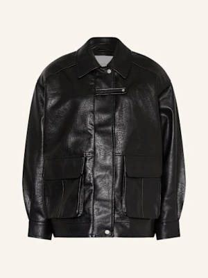 Leger Studio Kurtka Davinia Z Imitacji Skóry schwarz