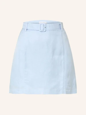 Leger Studio Spódnica Majella Z Lnem blau