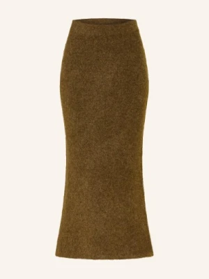 Leger Studio Sukienka Z Dzianiny Frederike Z Alpaką braun