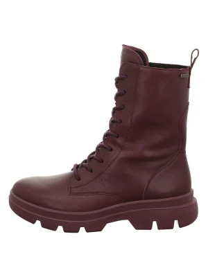 Legero Skórzane botki "Angelina" w kolorze bordowym rozmiar: 38