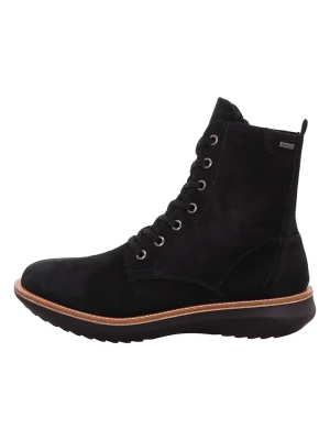 Legero Skórzane botki "Harmony" w kolorze khaki rozmiar: 37,5