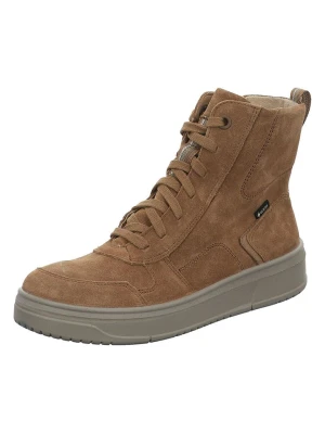 Legero Skórzane botki w kolorze jasnobrązowym rozmiar: 39