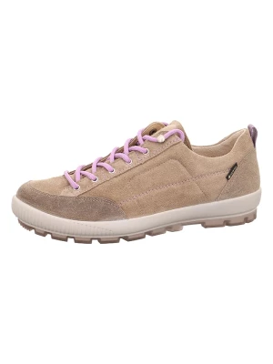 Legero Skórzane buty trekkingowe "Tanaro" w kolorze beżowym rozmiar: 40