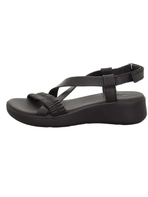Legero Skórzane sandały "Easy" w kolorze czarnym rozmiar: 39