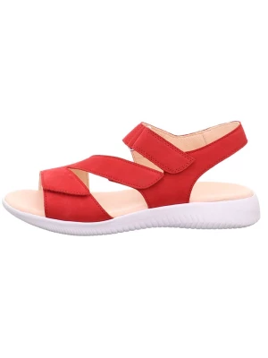 Legero Skórzane sandały "Fantastic" w kolorze czerwonym rozmiar: 38
