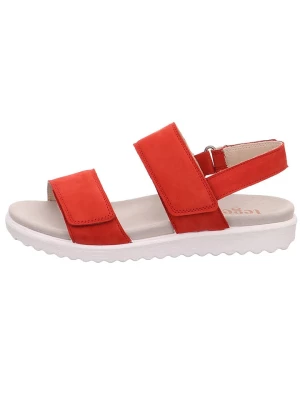 Legero Skórzane sandały "Savona" w kolorze czerwonym rozmiar: 40