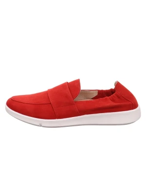 Legero Skórzane slippersy "Lucca" w kolorze czerwonym rozmiar: 39