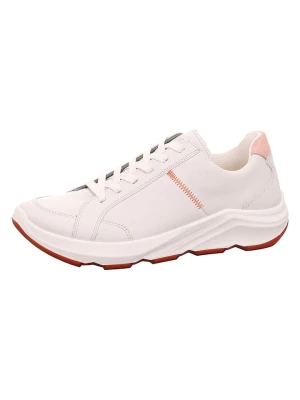 Legero Skórzane sneakersy "Bliss" w kolorze kremowym rozmiar: 39