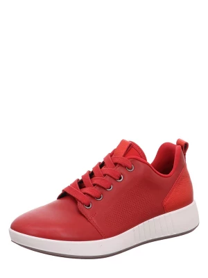 Legero Skórzane sneakersy "Essence" w kolorze czerwonym rozmiar: 39